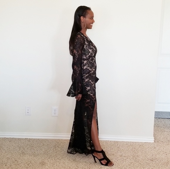 Forever 21 Black lace dress - Picture 3 of 3